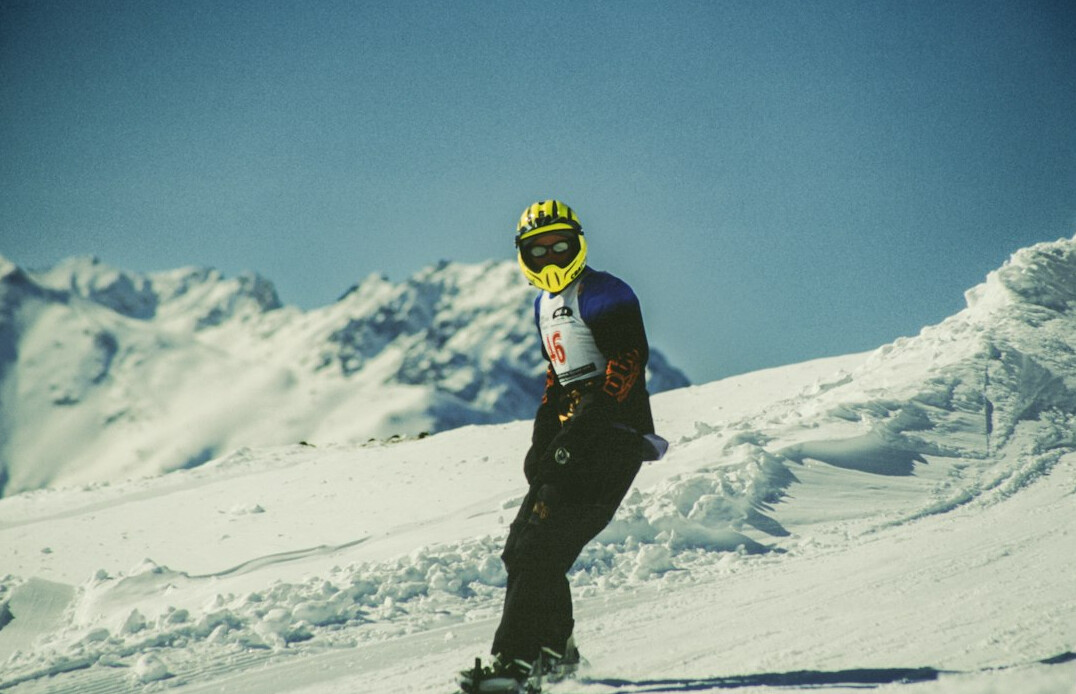 Portrait of a Swiss sports television presenter