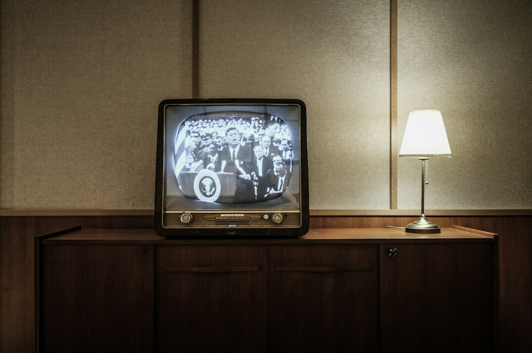 classic tv icons on screen